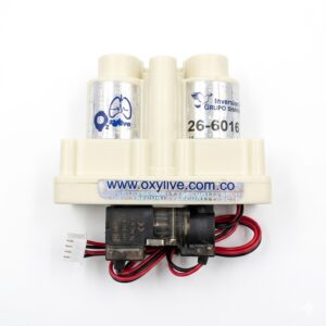 ELECTROVALVULA PARA CONCENTRADOR DE OXIGENO RESPIRONICS EVERFLO